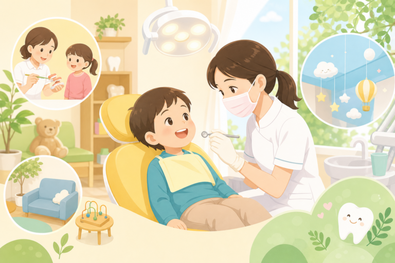 痛みへの配慮と通常診療の違い—子どもに優しい歯科選びのポイント